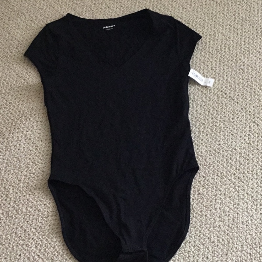Old Navy black bodysuit NWT